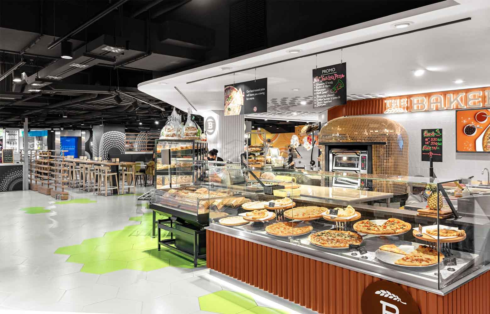 超市餐饮档口设计