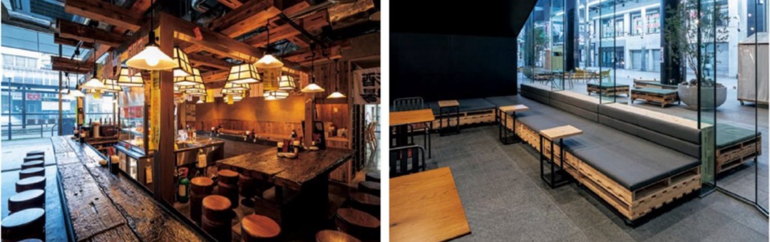 日式复合型餐饮空间 Food Hall设计赏析