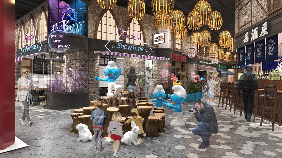 商业街区动线设计