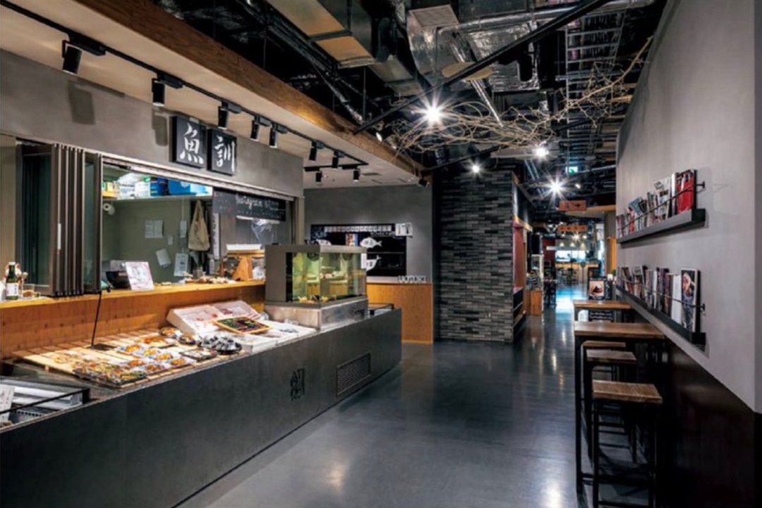日式复合型餐饮空间 Food Hall设计赏析